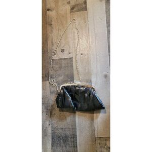 Black‎ clutch bag purse bedazzled